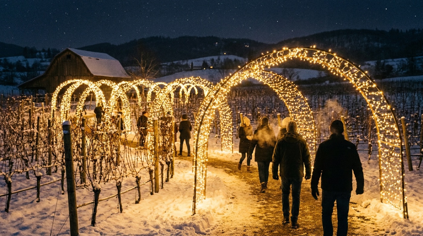 Winter Wanderland at Quails' Gate