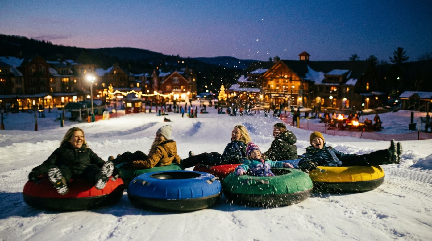 Tubing at Big White